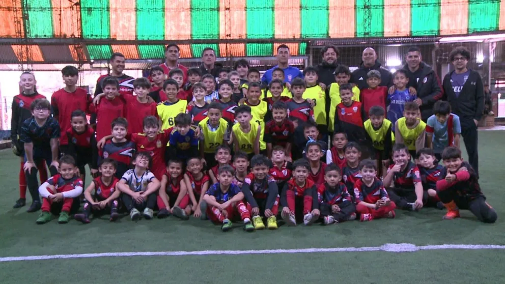La jornada reunió a 60 chicos de cuatro divisiones