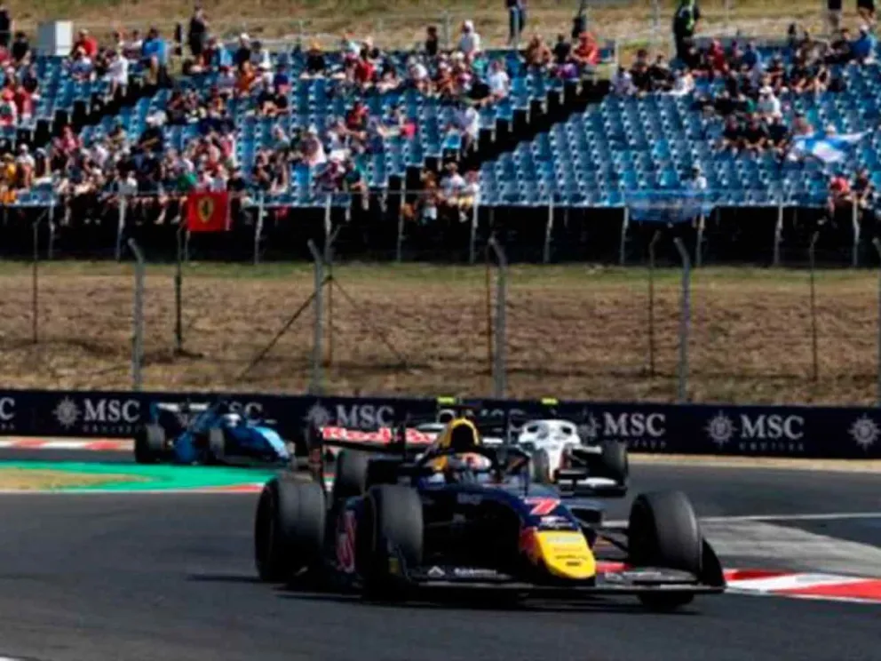 Finalizó cuarto en la carrera sprint de la séptima fecha