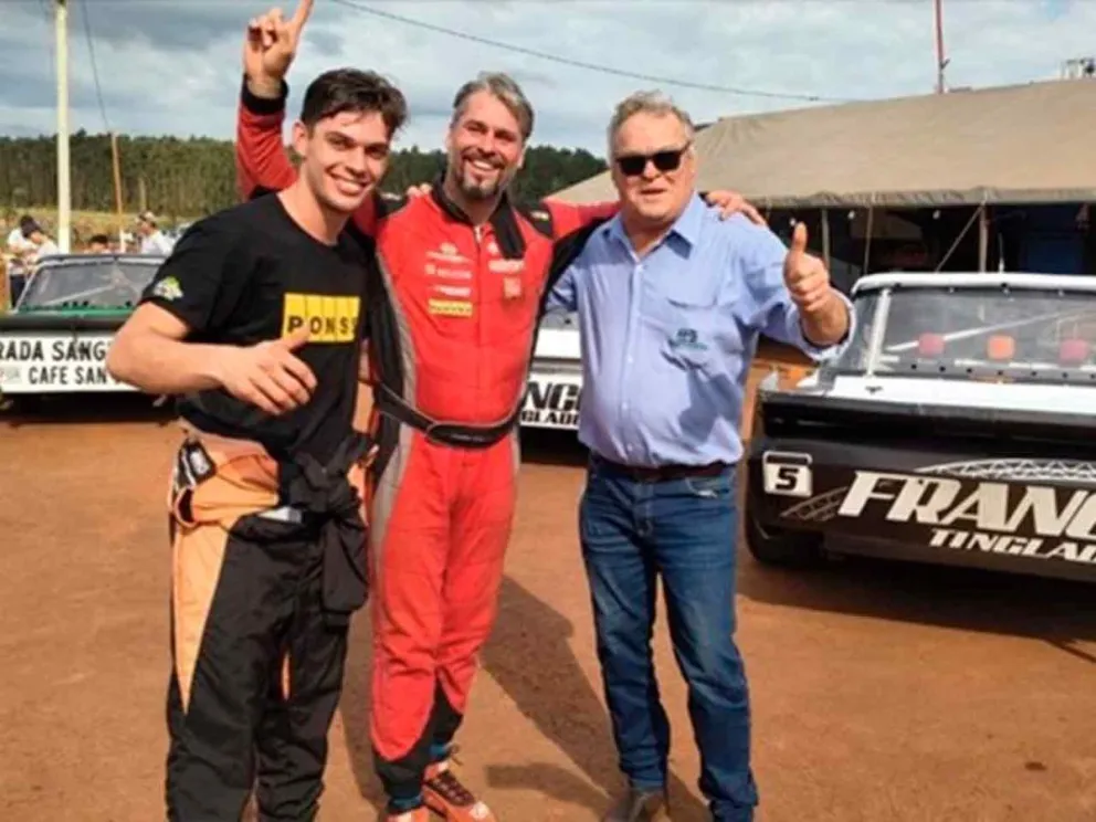 Cristian Grygorszyn celebrando el triunfo