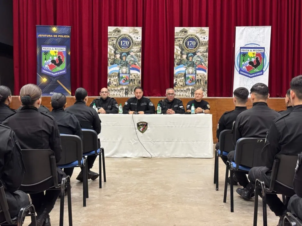 Acto de incorporación al servicio activo de nuevos agentes