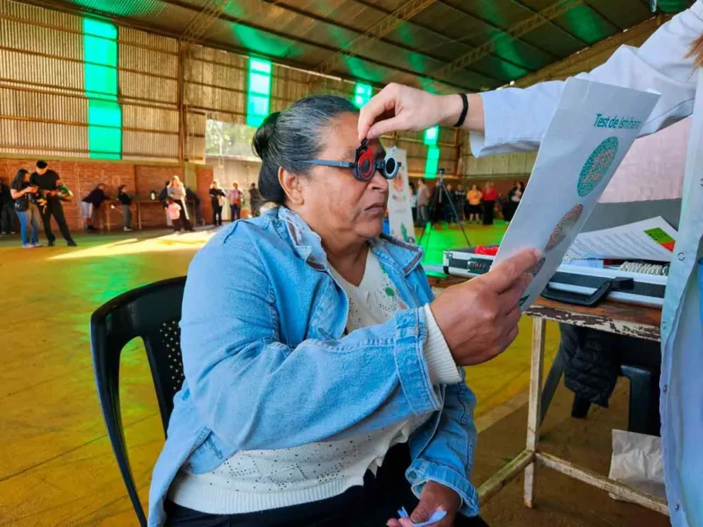 Garantiza el acceso a la salud visual