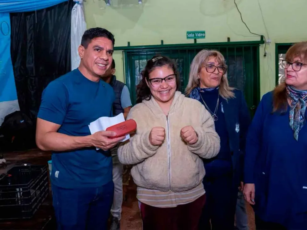 Fernando Meza acompañó el operativo territorial