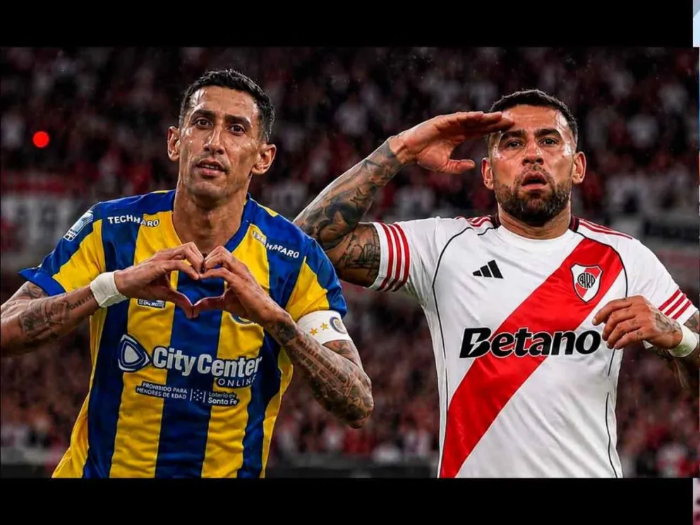 Ángel Di María y Nicolás Otamendi
