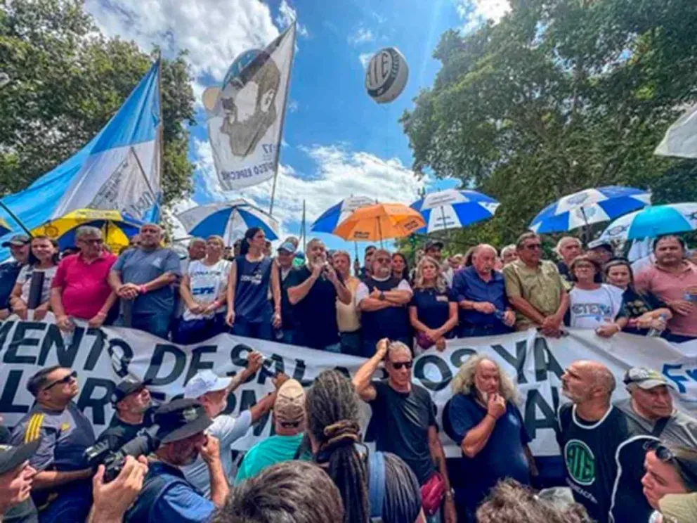 Paro y manifestaciones contra el gobierno de Milei
