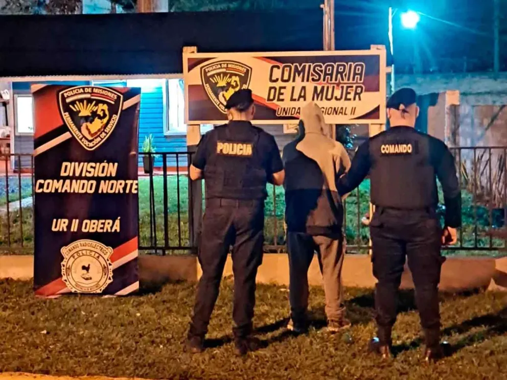 Aprehensión del sospechoso