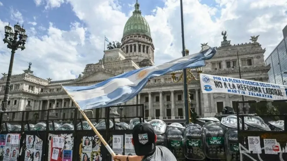 La protesta será en la zona del Congreso, desde el mediodía 