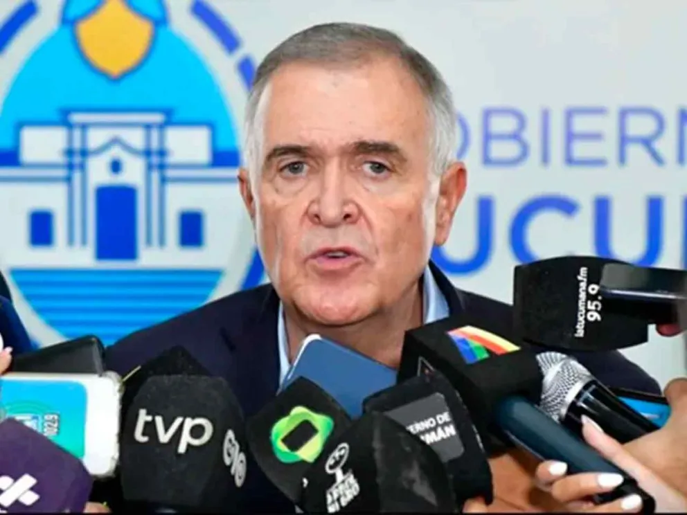 El gobernador Osvaldo Jaldo
