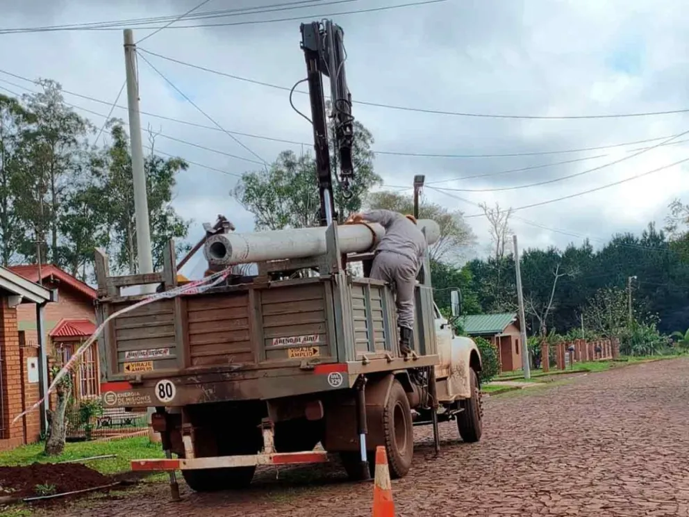 Recambio de postes de madera por hormigón