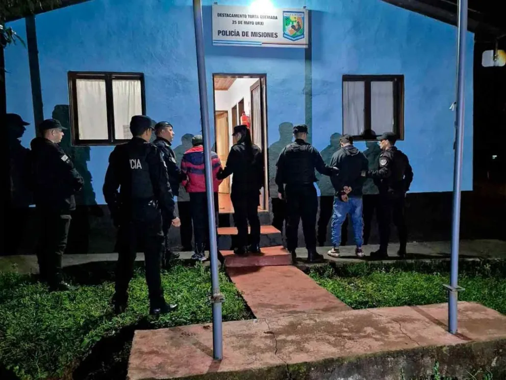 Momento de la aprehensión
