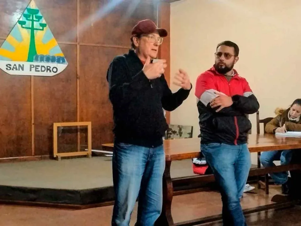 Enrique Parra en San Pedro