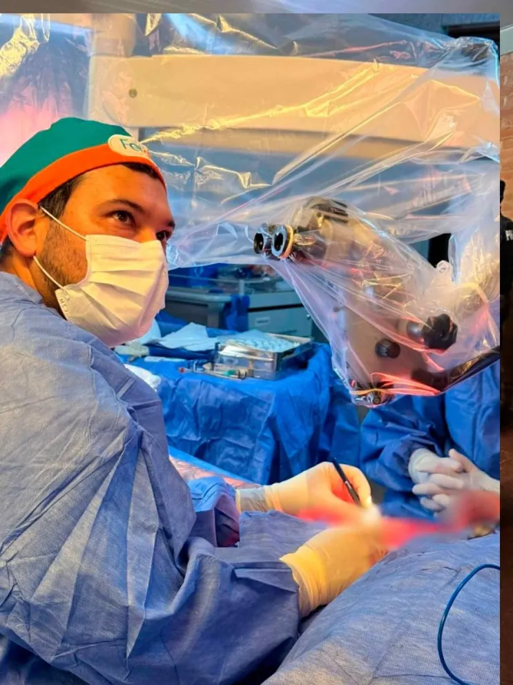 Primera cirugía de neurotización de plexo braquial