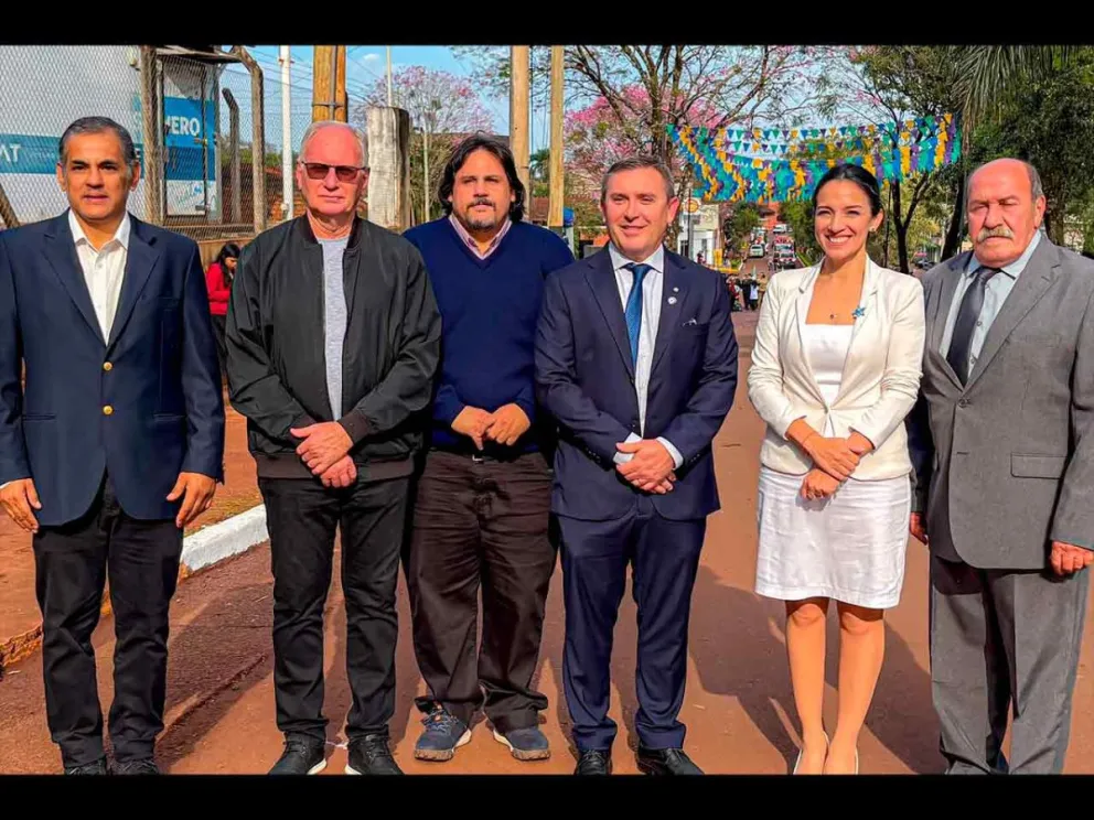 Carlos Sartori encabezó la ceremonia protocolar