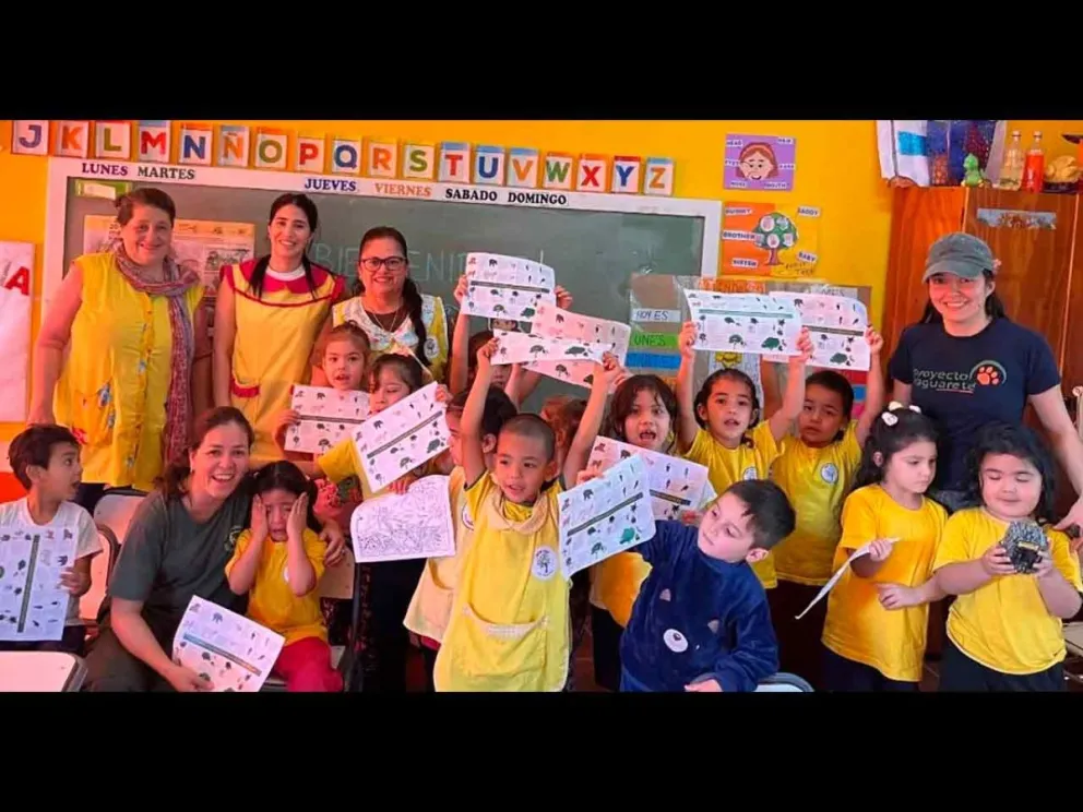 Propuesta destinada a niños  de 4 y 5 años