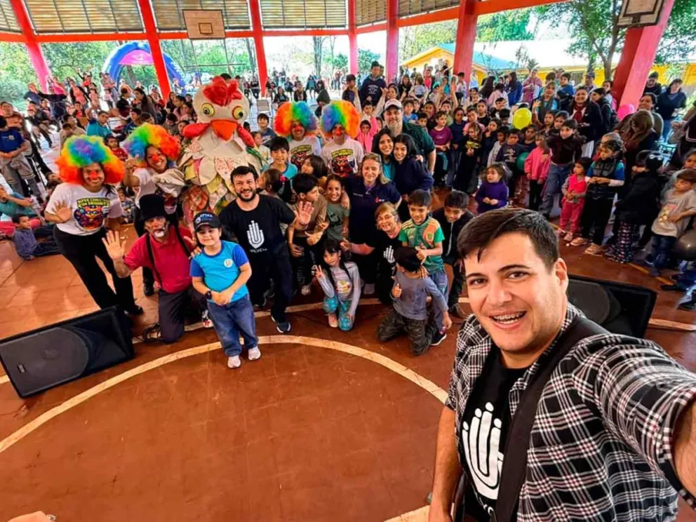 Unas 300 personas disfrutaron del show