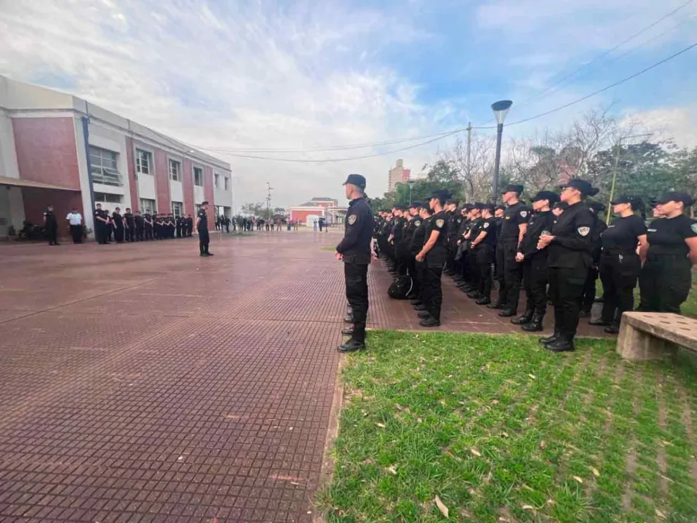 Acompañó y resguardó a la comunidad educativa posadeña  