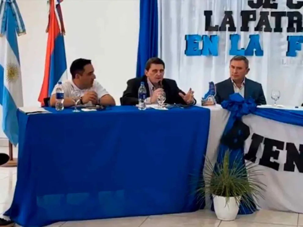 Carlos Sartori encabezó el encuentro acompañado por Safrán