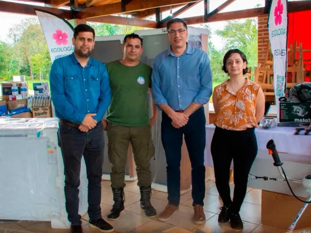 La entrega fue encabezada por Martín Recamán