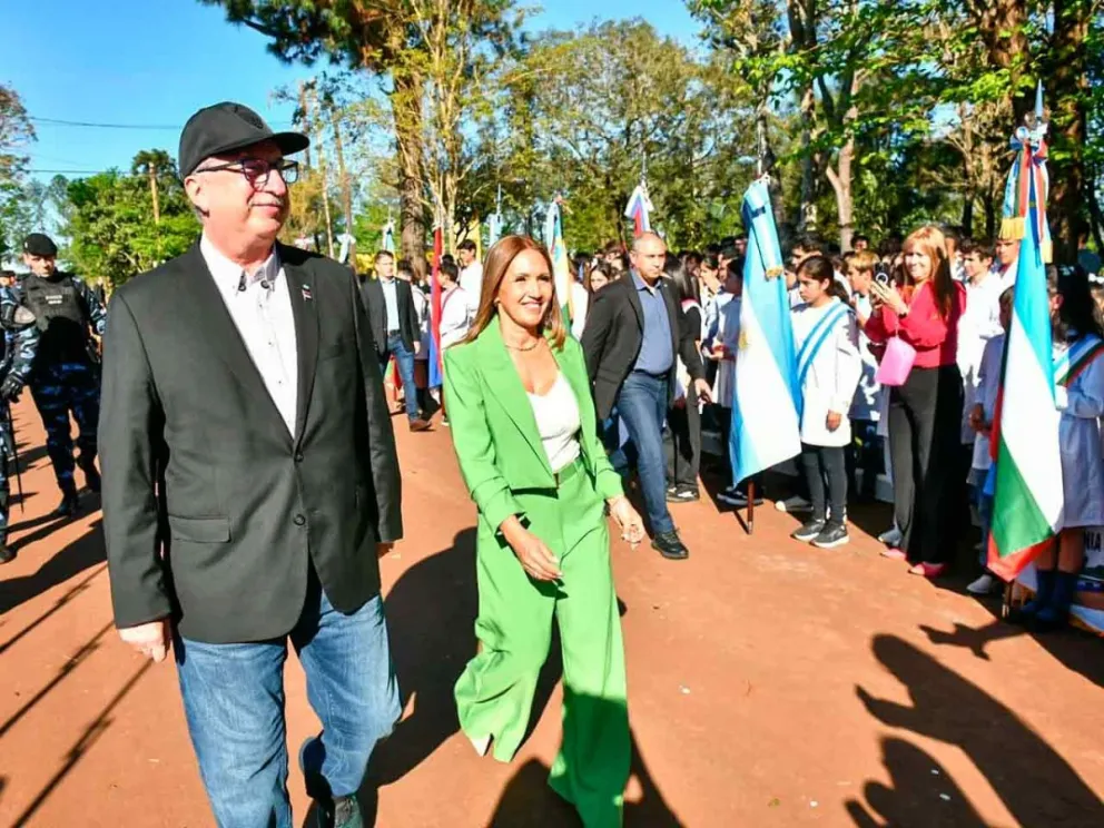 Hugo Passalacqua durante el acto