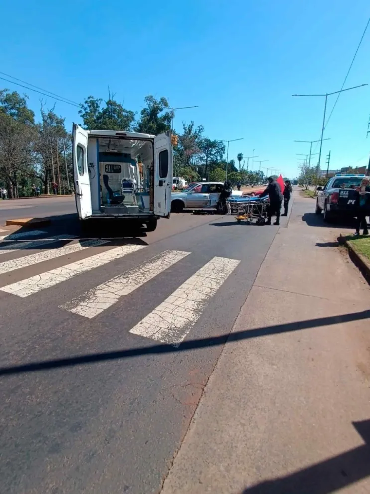 Emergencia médica asistió a los lesionados