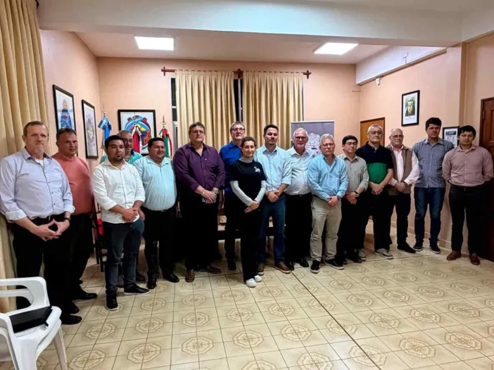 Funcionarios y dirigentes de la región centro de Misiones