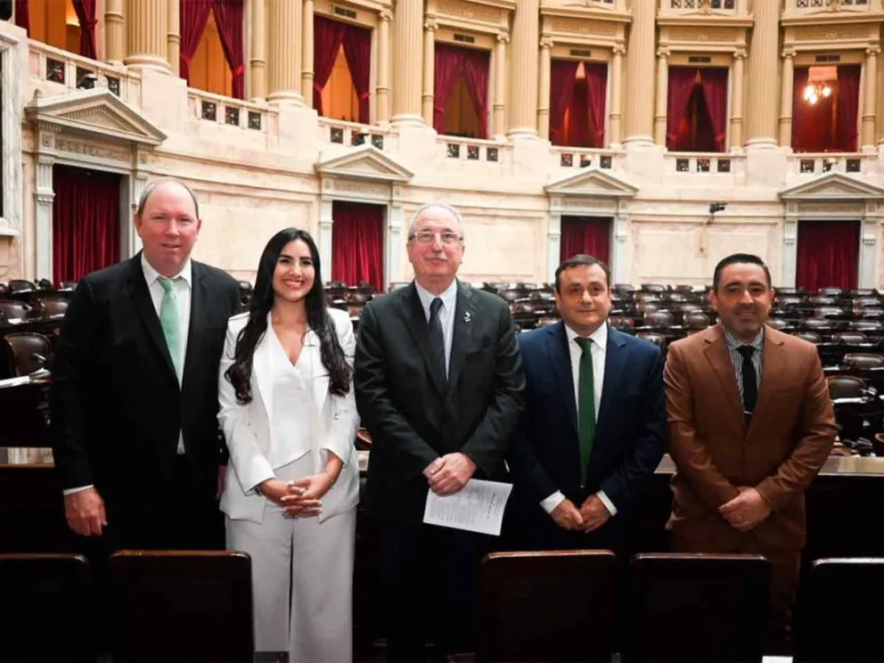 Hugo Passalacqua y los diputados nacionales por Misiones 