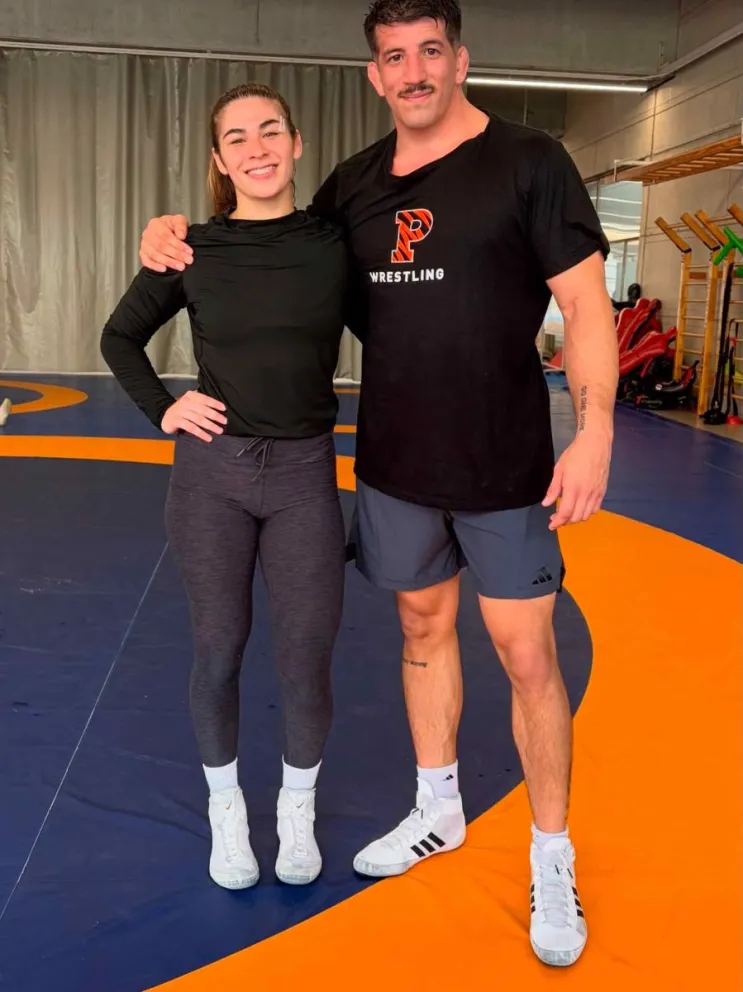 Camila Amarilla y Ricardo Báez