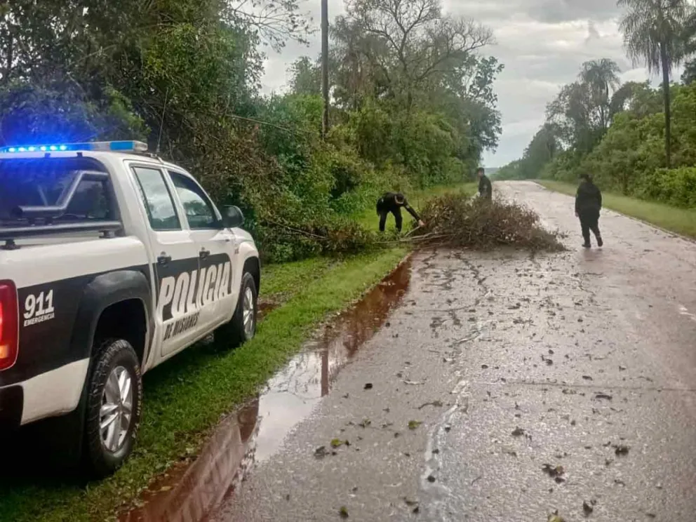 La Policía de Misiones mantiene desplegadas patrullas en zonas urbanas y rurales