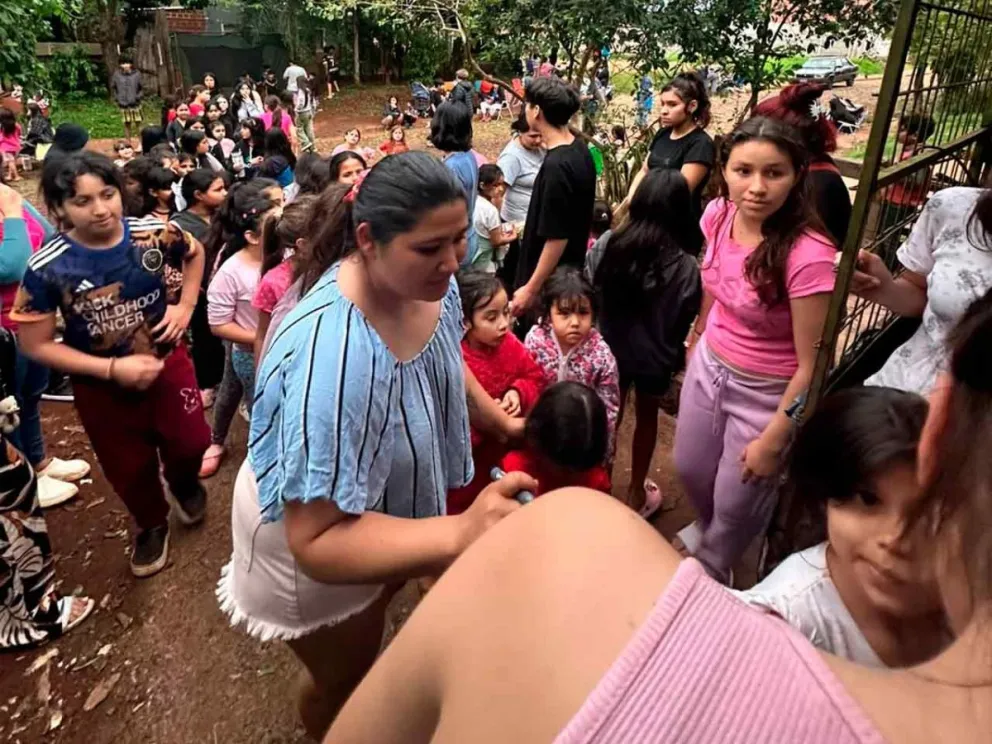Organizado por la comunidad vecinal