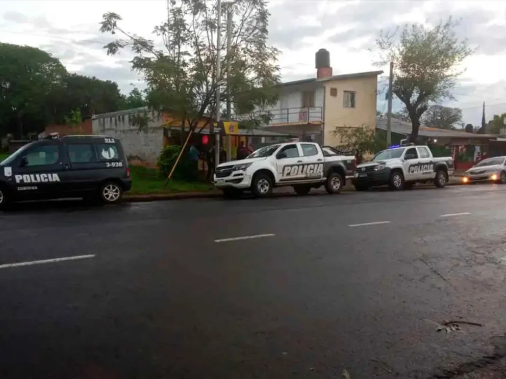 Amplio despliegue policial para esclarecer el robo