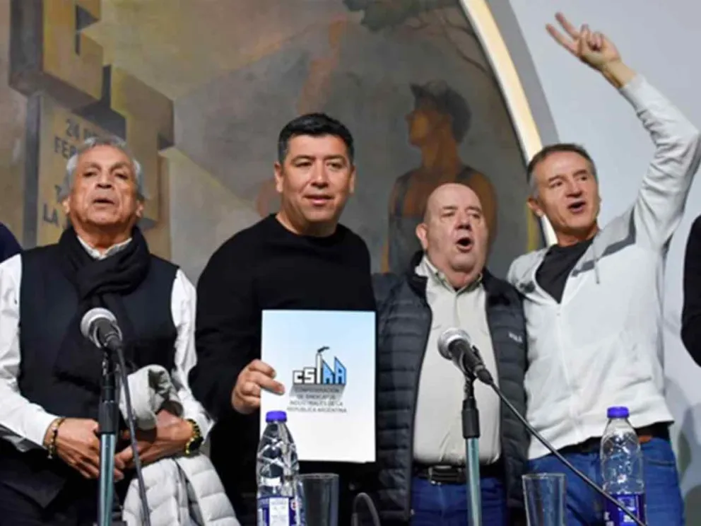 Dirigentes de la Confederación General del Trabajo