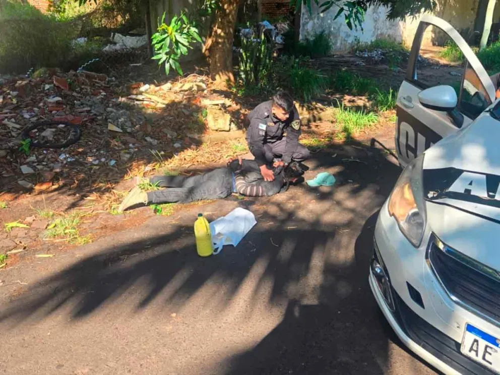 La Polición capturó al sospechoso