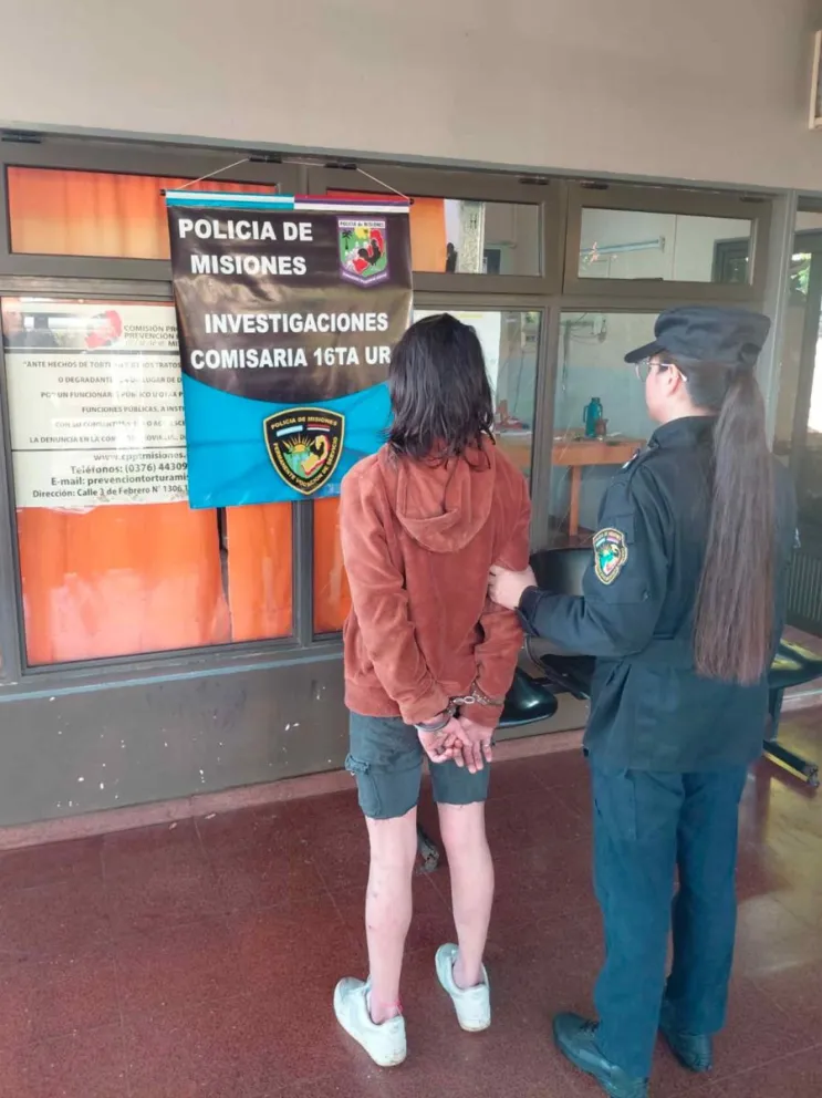 La joven quedó a disposición de la Justicia