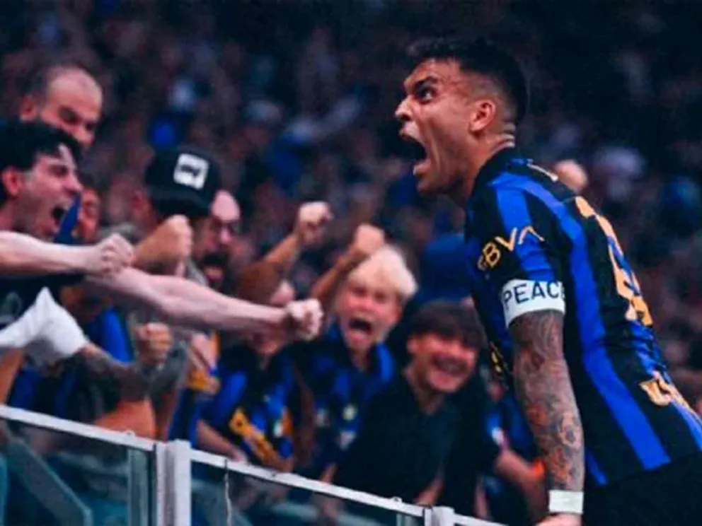 Victoria 3 a 2, con  dos goles de Lautaro Martínez