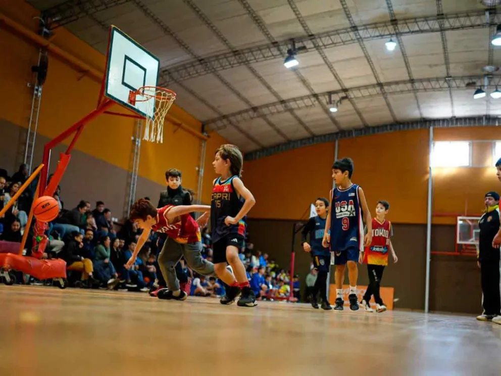 Encuentro de Mini-Básquet