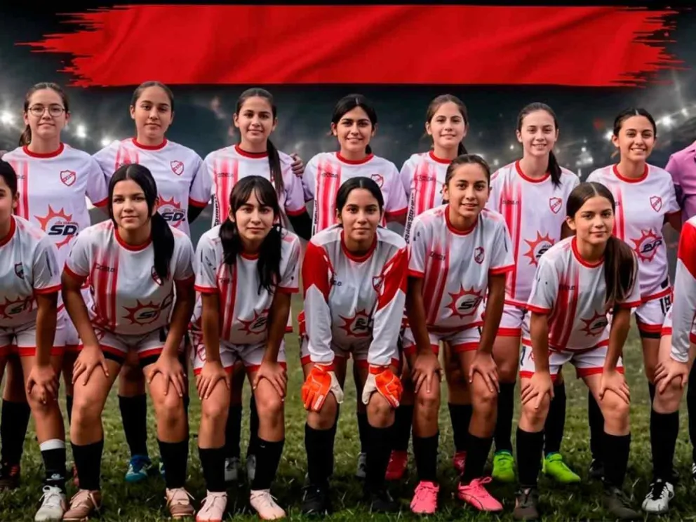 El plantel de River de Santa Rita