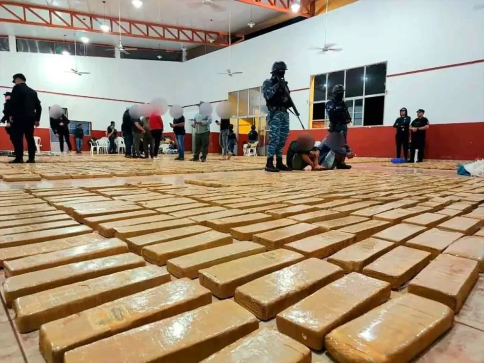 Lucha contra el narcotráfico: cargas y ventas