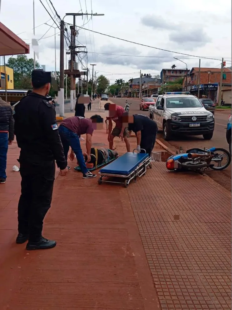 Lugar del accidente