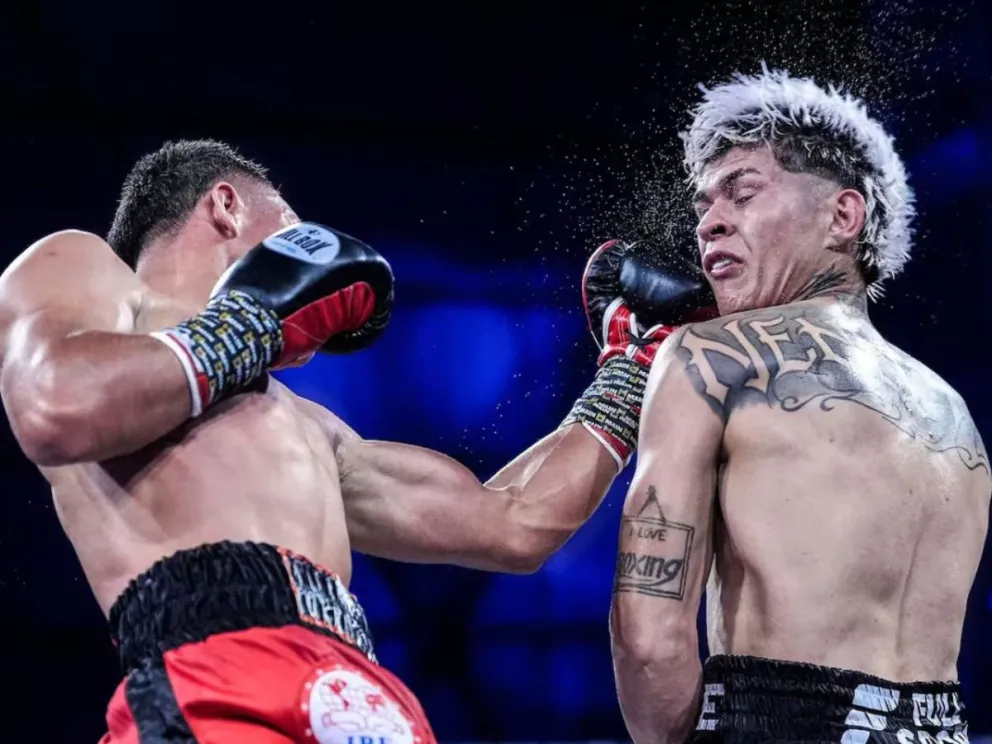El boxeador argentino, Rodrigo Ruíz, cayó por nocaut en el quinto round