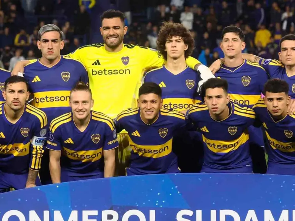 El plantel del Xeneize