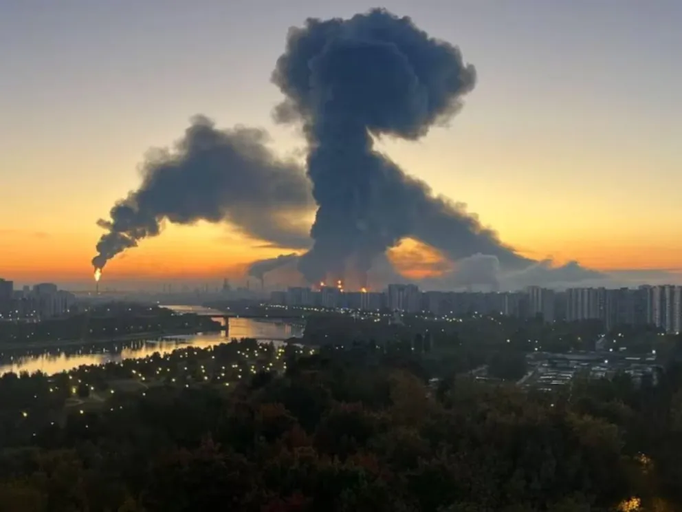 El ataque ucraniano generó daños en una refinería rusa