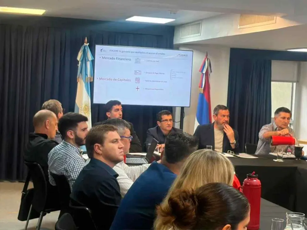 Germán Simes expuso en la Comisión de Presupuesto 