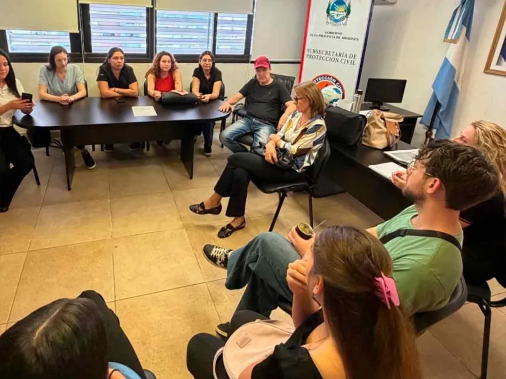 Reunión con licenciados en Nutrición