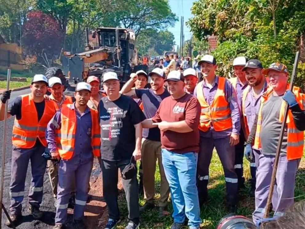 Durante el recorrido el Gobernador constató los avances