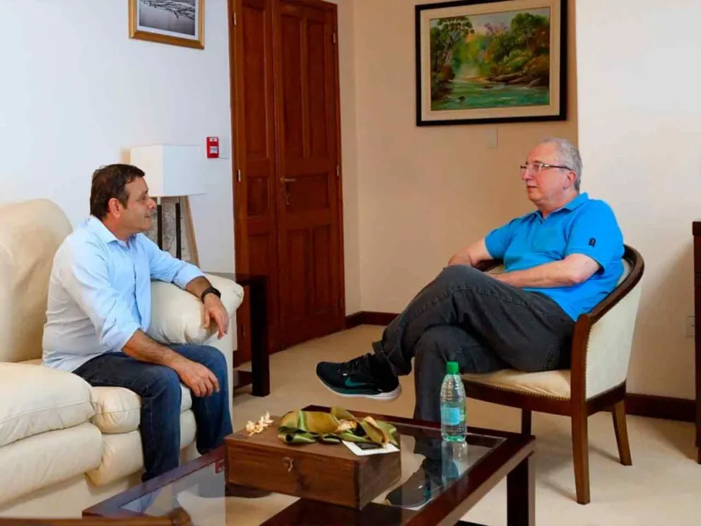 Oscar Herrera Ahuad y Hugo Passalacqua