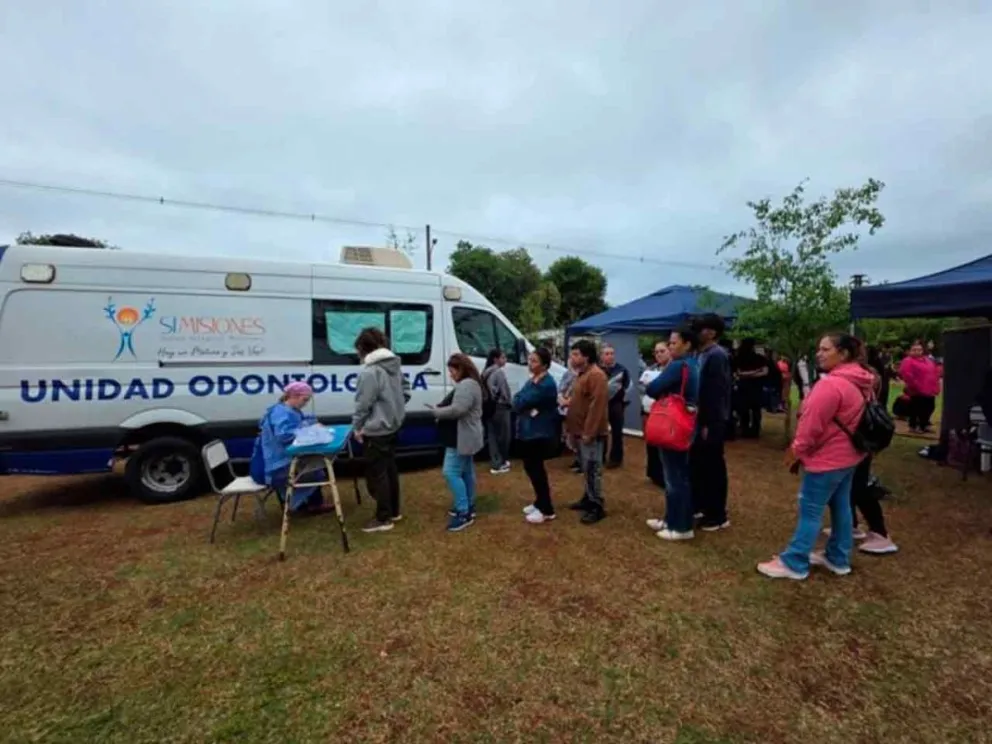 Brindaron múltiples servicios sanitarios a los vecinos