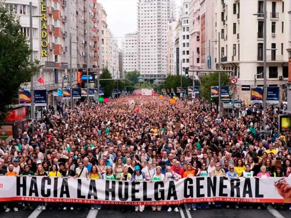 Movilización contra la crisis de la vivienda