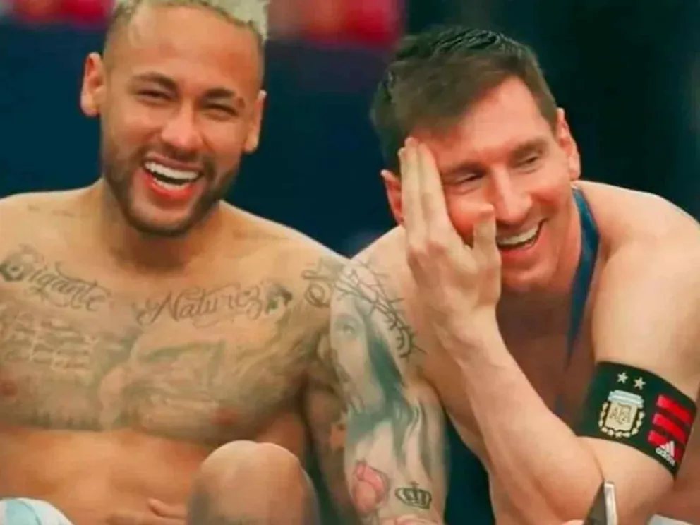 Ney y Leo, compañeros en el Culé y PSG