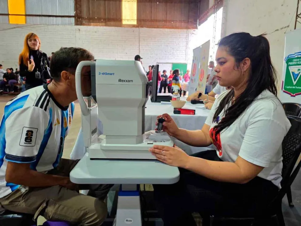 Promueve el acceso a la salud visual