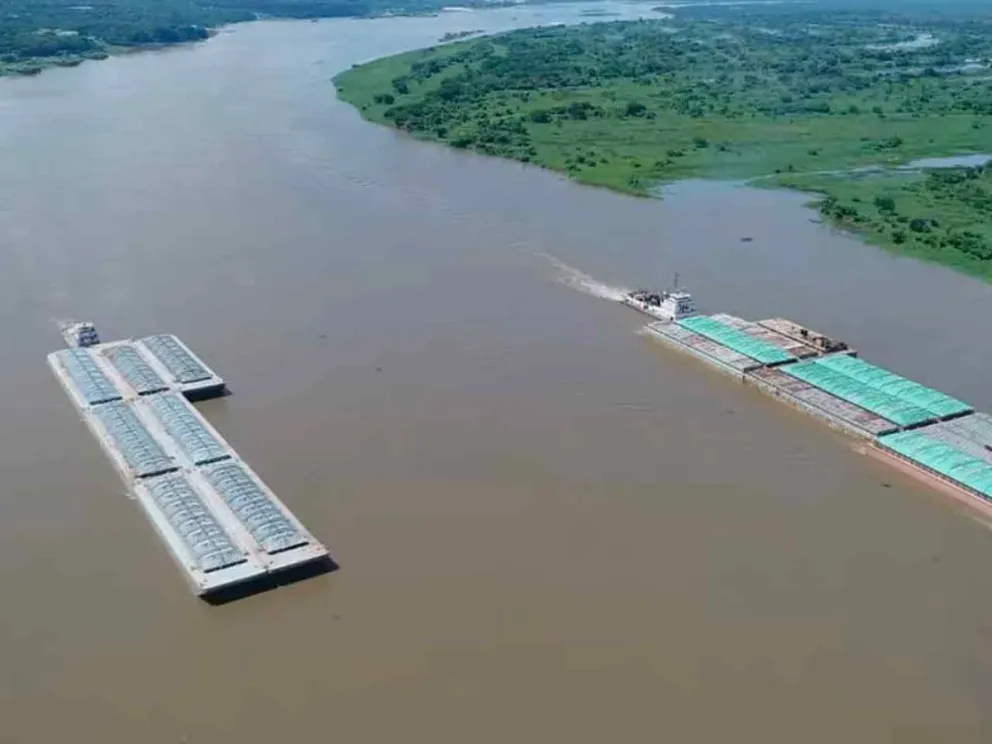 La entidad propone combinar camiones y barcazas