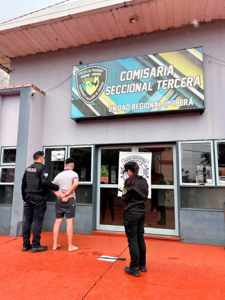 Aprehensión del acusado